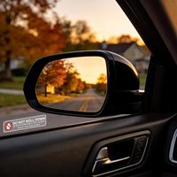 Autocollant de protection pour vitres de voiture en vinyle auto-adhésif, imperméable, taille personnalisée, étiquette d'avertissement