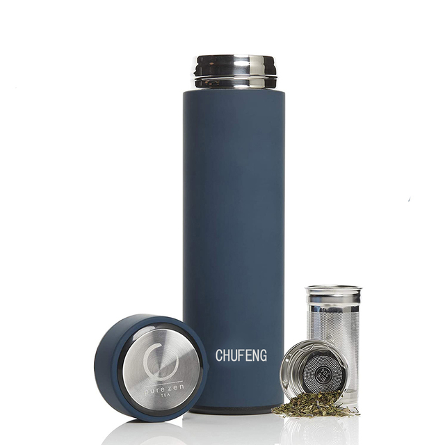 AI-MICH OEM Smart Thermos Cup Clean Sell 304 Stainless Steel Water Bottles Eco-Friendly Vacuum Insulation