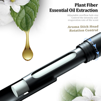 Diffuseurs de Parfum pour Voiture à Clipser, Bâtonnets d'Huile Essentielle pour Assainisseur d'Air Automobile, Accessoires de Décoration et de Fragrance