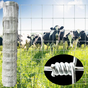 Rouleaux de <span class=keywords><strong>grillage</strong></span> de clôture de chien de jardin galvanisés de haute qualité fil de cerf de champ de ferme de moutons de calibre 6 - Product Image 5