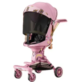 Yüksek kaliteli bebek arabası kolay katlanabilir sopa bebek arabası ucuz bebek Pram 6 -36 ay ışık toptan