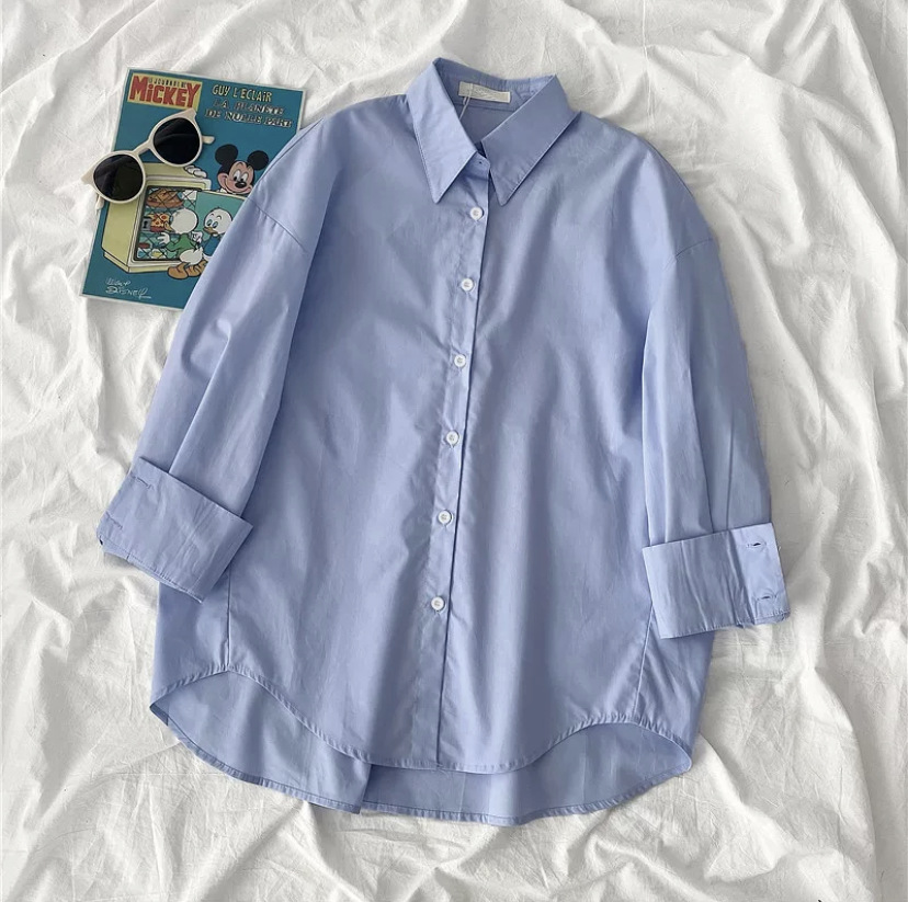 Camicia blu