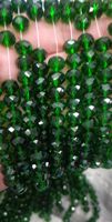 Perles en cristal facettées en vrac pour la fabrication de bijoux, vente en gros, Pujiang, 6x4mm, 8x6mm
