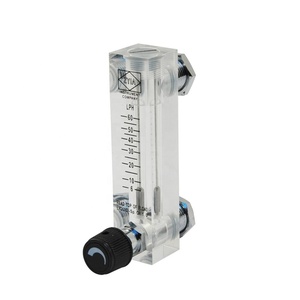 Zyia Water Flowmeter Panel Mount Acryl Zuurstof Rotameter Flowmeter Met Regulator - Product Image 5