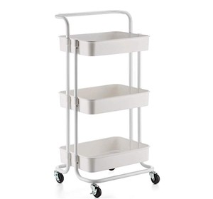 Factory Direct Sales Roll Kitchen Rolling <b>Trolley</b> Car <b>Serving</b> <b>Trolley</b> Kitchen Shelf Rolling Utility Cart - Product Image 1