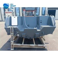 Bateau à console centrale en aluminium Qingdao Allheart Boat 5,8 m / 19 pieds, bateau rapide pour la pêche