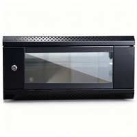 Armoire serveur métallique en acier personnalisée 4U 6U 9U 42U, rack réseau mural 19 pouces pour appareils CCTV DVR, centres de données réseau
