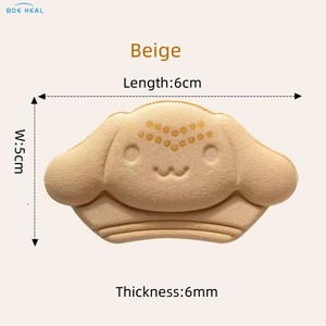 Bde Một Kích Thước Silicone Gót Chân Grips Hot Bán Phim Hoạt Hình Chống-Trượt Đệm Mềm Pad Trẻ Em Thoáng Khí Thoải Mái Gót Phần Còn lại Trẻ Sơ Sinh - Product Image 4