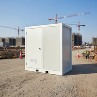 Remorque Sanitaire Portable Préfabriquée Durable et Écologique pour Hôpitaux et Appartements – Salle de Bain Publique Mobile Extérieure avec Douche et WC