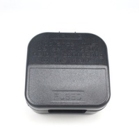 Tout nouvel adaptateur britannique vers américain plat 2 broches vers 3 broches convertisseur de puissance pour type-a vers type G prise US vers UK 13 ampères