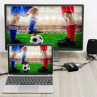 YPbPr 5RCA RGB + R/L Audio naar 1080p HD Adapter Plug-and-Play voor DVD/PS3/Xbox 360 naar HDTV Component naar HD Converter