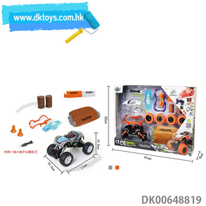 Tirez Assembler Moulé <span class=keywords><strong>Sous</strong></span> Pression Voiture BRICOLAGE Mains sur Barin Formation Jouet - Product Image 6
