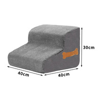 Escalier pliable antidérapant pour monter les pentes, lit pliant portable, marchepied, rampe pour animaux de compagnie, escalier pour petits chiens