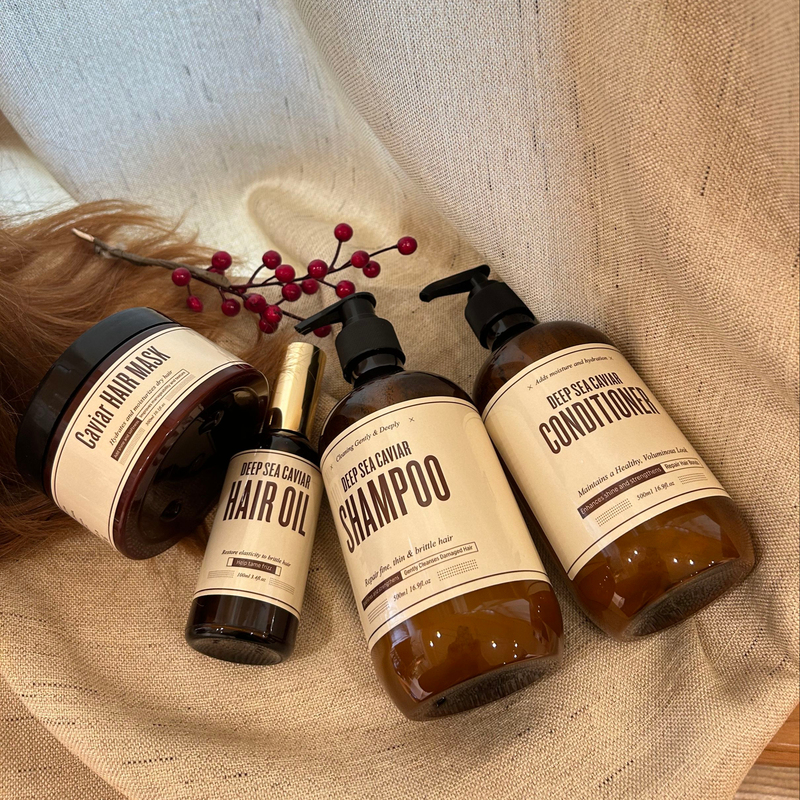 Custom Luxury Hair Care Set Vegan