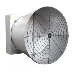 Butterfly 43-Inch Axial Flow Cone Fan AC Electric Ventilation Shutter for Poultry House for Farm Use