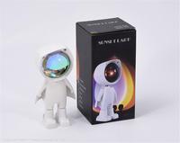 Offre Spéciale CuteMini cosmonaute veilleuse projecteur décoration de la maison atmosphère lumière Robot enfants coucher de soleil lampe