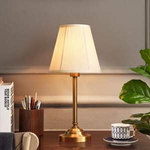 Nordic-Style Light Luxury Alloy Table <b>Lamp</b> New Minimalist Decorative Warm <b>Bedside</b> <b>Lamp</b> for Living Room Study American-Style Ins - Product Image 4