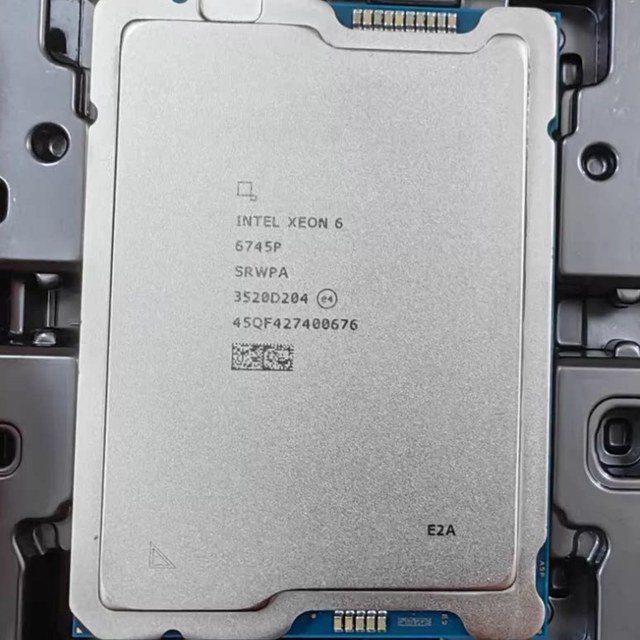 Intel Xeon 6745P CPU Intel Xeon Server Processor 32 Cores 64 Threads