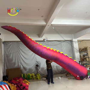 Decoración de construcción de calles al aire libre, pierna de tentáculo de pulpo inflable para decoración de fiesta temática oceánica - Product Image 5