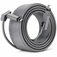 Câble de remplacement Tuochi Starlink V2 CAT5E FTP 24AWG PoE+Données Combo Connecteur 20 broches IP67 2M 10M 23M 46M pour Antenne Rectangulaire Gen2