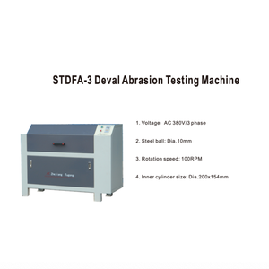 Machine d'essai d'abrasion <span class=keywords><strong>Deval</strong></span> pour les tests de résistance à l'abrasion des agrégats en laboratoire - Product Image 4