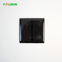 Module de cellule solaire miniature haute efficacité en résine époxy, étanche IP67, 0,5W 3,5V pour l'électronique