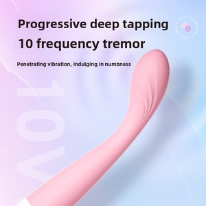Vibrador de Estimulación del Punto G Femenino, Silicona Suave, 10 Frecuencias, Impermeable, Sensación Realista, 40dB de Ruido, Producto para Adultos - Product Image 5
