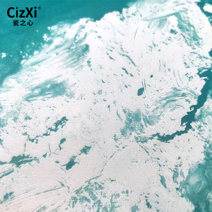 Tùy chỉnh in trang trí nội thất gốm lớn phục vụ khay Dinner Charger tấm cho hiển thị - Product Image 5