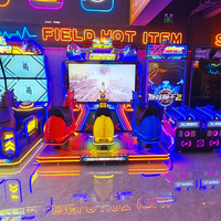 Équipement de jeu d'arcade de course de chevaux dynamique avec écran HD, simulateur de compétition de course de chevaux virtuelle