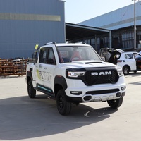 Новый электрический пикап OEM с полным приводом 2WD, 5000 Вт, 5-местный, китайский мини-грузовик с двойной кабиной, цена