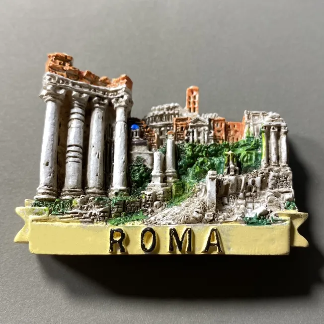 Roma Pantheon Souvenir turistico dipinti a mano artigianato decorativo magneti frigo