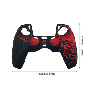 Funda Protectora de Silicona Antideslizante con Grabado Láser de Patrón de Araña para el Control DualSense de <span class=keywords><strong>PlayStation</strong></span> 5 - Product Image 5