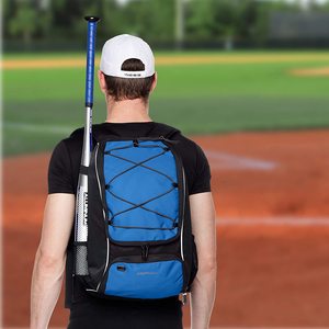 Zaino da baseball personalizzato per giovani, per riporre e trasportare attrezzatura da baseball, zaino unisex per attrezzatura sportiva, zaino con riduzione del carico - Product Image 5
