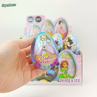 Superloves Coffret Princesse Chocolat Sucré Multicolore Solide 12g/15g Boîte de Jouets et Bonbons pour Filles Boîte Mystère pour Enfants
