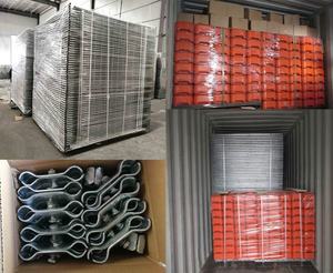 Clôture temporaire de clôture en treillis métallique mobile galvanisé <span class=keywords><strong>portable</strong></span> personnalisé - Product Image 6