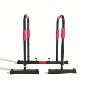 แท่นดัดแขนปรับระดับได้อเนกประสงค์ อุปกรณ์ออกกำลังกายแบบคานคู่ - Product Image 1