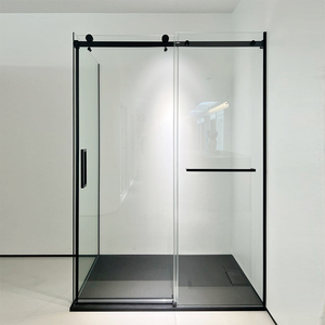 Cabines <span class=keywords><strong>de</strong></span> <span class=keywords><strong>douche</strong></span> FUSA avec porte coulissante, <span class=keywords><strong>cabine</strong></span> <span class=keywords><strong>de</strong></span> <span class=keywords><strong>douche</strong></span> en verre trempé transparent <span class=keywords><strong>de</strong></span> 8 mm avec panneau fixe pour hôtel, vente directe d'usine - Product Image 1