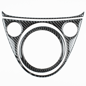 Shasha carbone véritable Fiber de carbone produit complet accessoires intérieurs pour Fiat 500 <span class=keywords><strong>Abarth</strong></span> 595 2012 2013 2014 2015 - Product Image 1