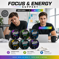 OEM ODM Focus Boost Sachets Énergétiques Sans Sucre avec Taurine et Électrolytes pour une Concentration Améliorée et des Performances Mentales Optimisées – Complément Alimentaire