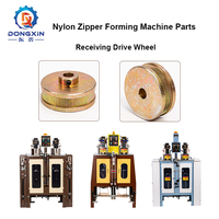 Roue d'entraînement de traction industrielle pour machine à former les fermetures éclair en nylon, pièce de rechange pour traction de matériaux