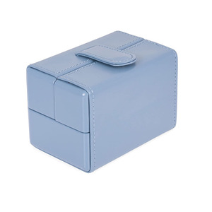 Thiết kế mới lạ Vegan da đồng hồ duy nhất trường hợp 2 bên đôi mở du lịch xem hộp lưu trữ - Product Image 3