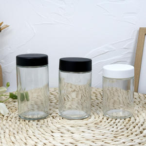 150ml 150g CR <b>Glass</b> Jar for Food Cosmetic Usage Child-Proof Resistant With <b>Round</b> Lid - Product Image 2