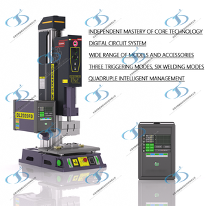 Automatische 20Khz Digitale Ultrasone Satijnen Lint <span class=keywords><strong>Machine</strong></span> 220V Voor Klittenband Voor Plastic Bouwnijverheid Nieuw Gebruikt - Product Image 4