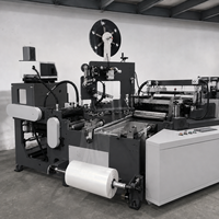 Machine de fabrication de sacs à servomoteur de suivi photoélectrique haute précision et stable, micro-ordinateur/PLC, vitesse 150 pièces/min, thermofusion