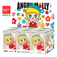 100% Authentique POP Mart Angry Molly Angry Energy Series Pendentif en peluche Boîte mystère surprise Jouet tendance Cadeau