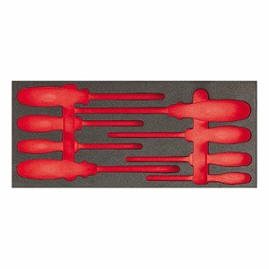 519 M 324HAV <b>Tool</b> Storage Set Red Screwdrivers Organized Tray - Product Image 1