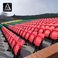 Événements en plein air Football Tip up Pliant Bleacher Stade Sièges Tribune Chaises École En Plein Air Gym Pliant Fixe Stade Siège