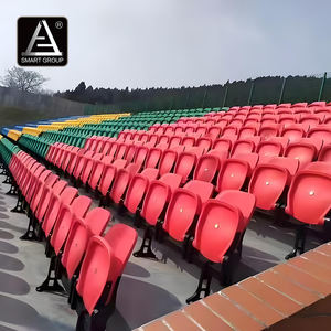 야외 이벤트 축구 팁 업 접이식 표백제 경기장 좌석 관람석 의자 학교 야외 체육관 접이식 고정 경기장 좌석 - Product Image 2