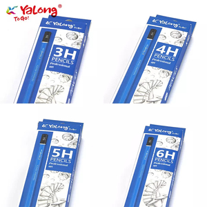 Yalong, vente en gros professionnelle, ensemble complet de crayons bleus mats pour étudiants en art, crayons à <span class=keywords><strong>dessin</strong></span> et à croquis - Product Image 5