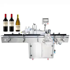 YS515L Automatic Orientation Bottle for Plastic Glass Cans Jars Wine Labeling Machine Etikettier